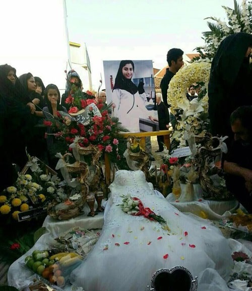 رسم گیلانی ها در مرگ دختر عروس نشده در لاهیجان