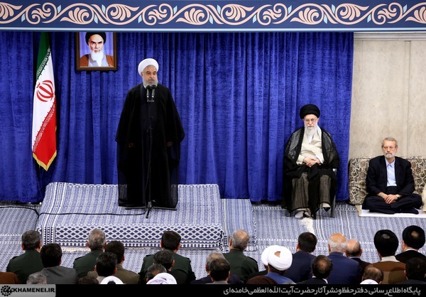 رهبر انقلاب: جنگ نمی‌شود؛ گزینه قطعی ملت ایران مقاومت درمقابل آمریکاست