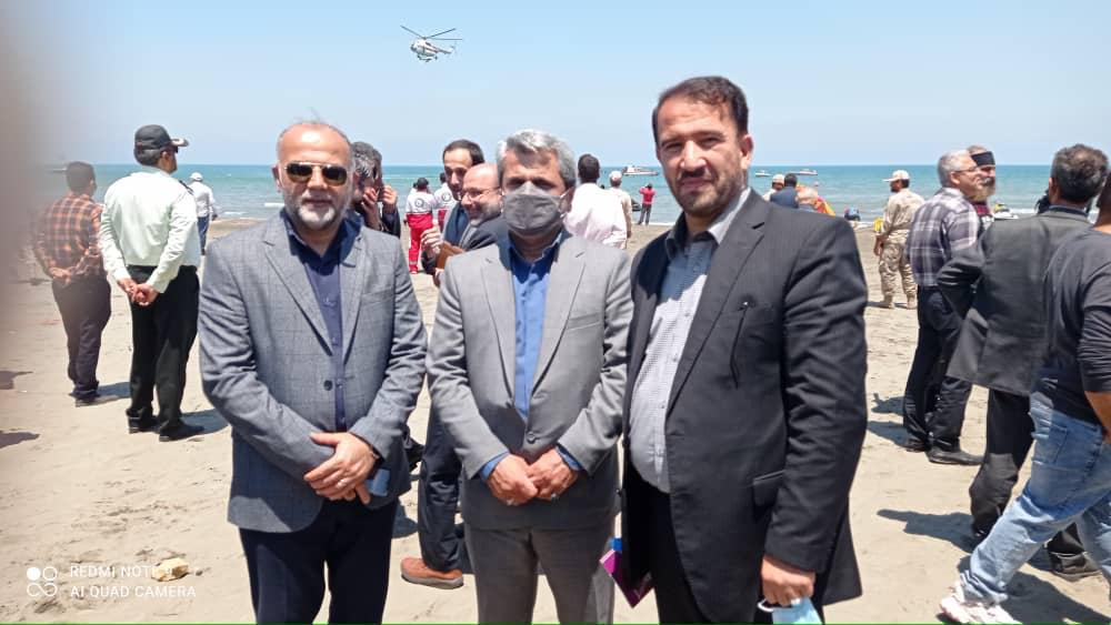 مراسم افتتاح طرح دریا استان مازندران