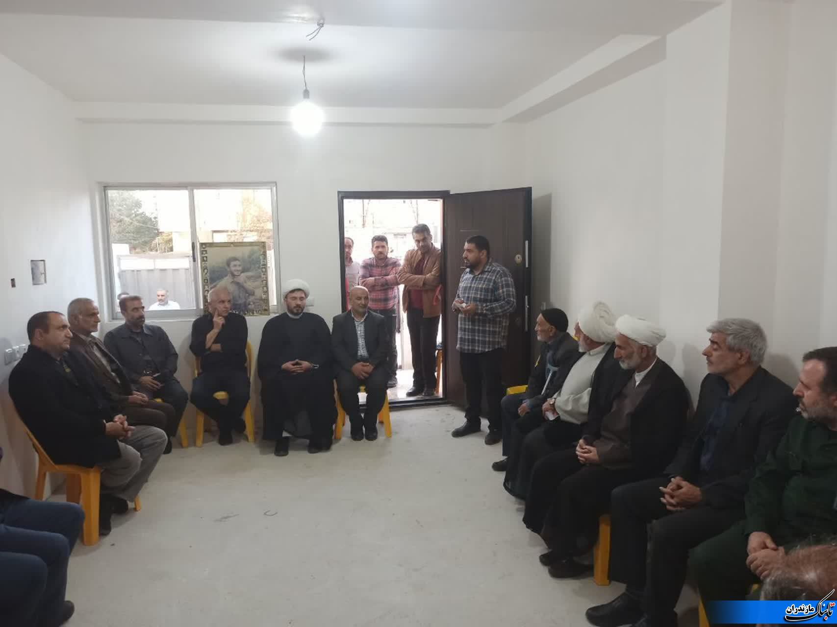 افتتاح دو مسکن مددجویی در روستای قلعه‌سر و بهزادکلای نکا