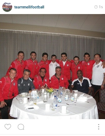 آیا این عکس در اینستاگرام شام آخر کیروش با تیم ملی بود!؟