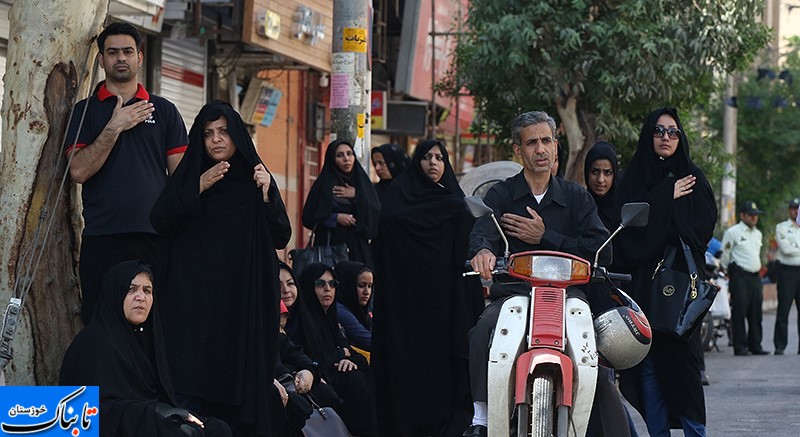 عکس/ سوگواری مردم خوزستان در تاسوعای حسینی