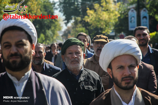 راهپیمایی ‌13 آبان ‌در کردستان‌ برگزار شد + تصاویر