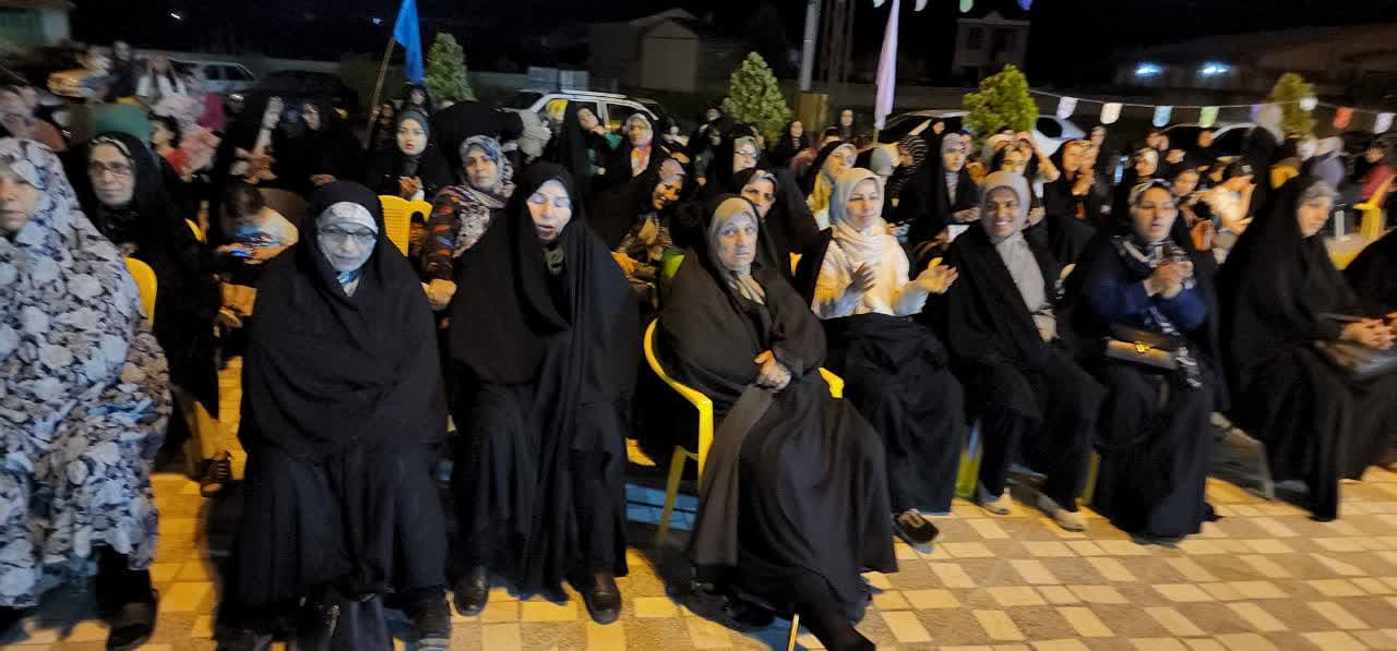 گزارش تصویری از مراسم  شب عید غدیر در بالاچاف لنگرود