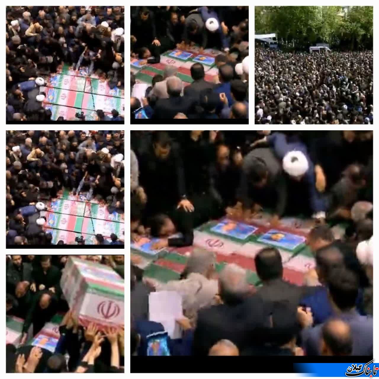 گزارش های تصویری از خبرنگاران تابناک گیلان در مراسم وداع ریاست جمهوری در دانشگاه تهران