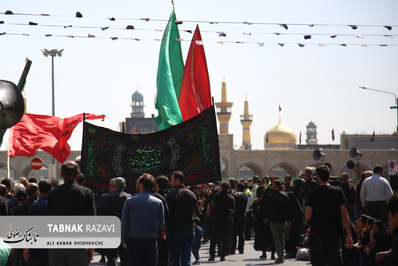 مراسم عزاداری روز شهادت امام رضا ع