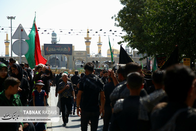 مراسم عزاداری روز شهادت امام رضا ع