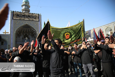 مراسم عزاداری روز شهادت امام رضا ع