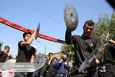 مراسم عزاداری روز شهادت امام رضا ع